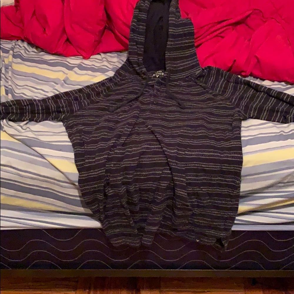 Hooded long sleeve shirt from American eagle